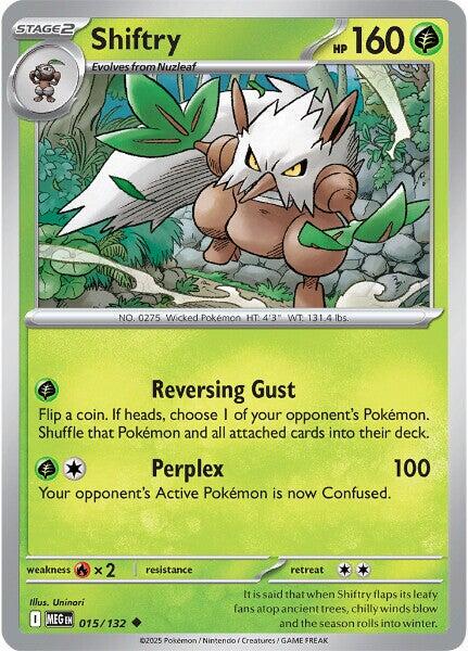 Mega Evolution Shiftry Pokémon card